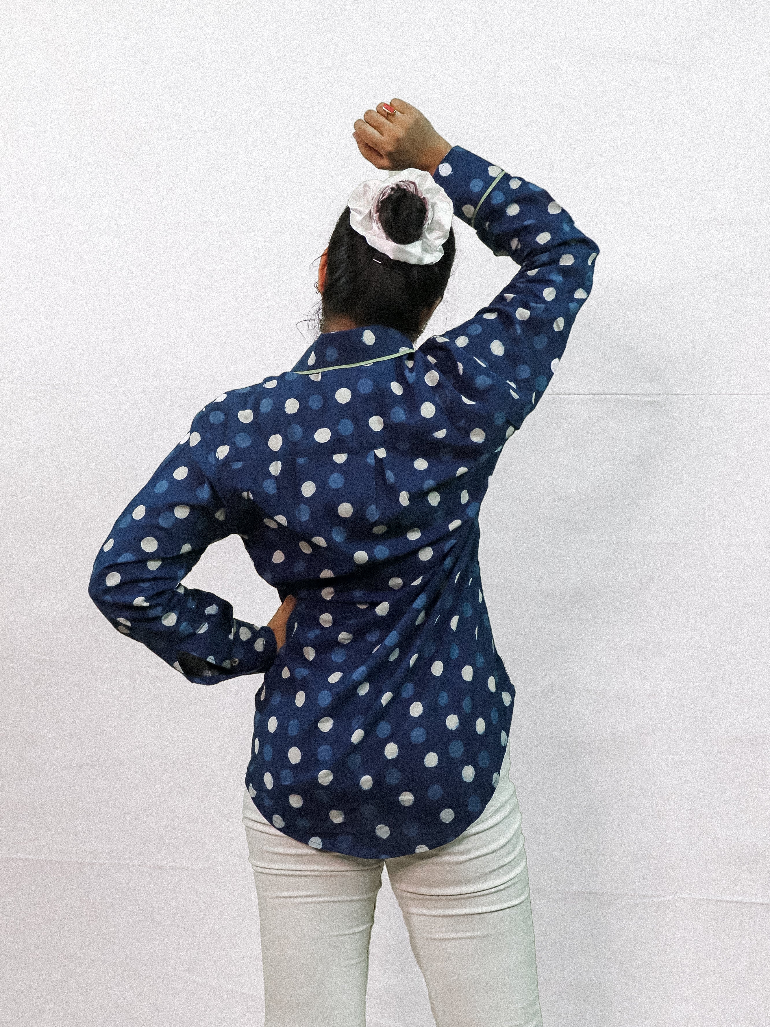 Blue Rain Swing Shirt