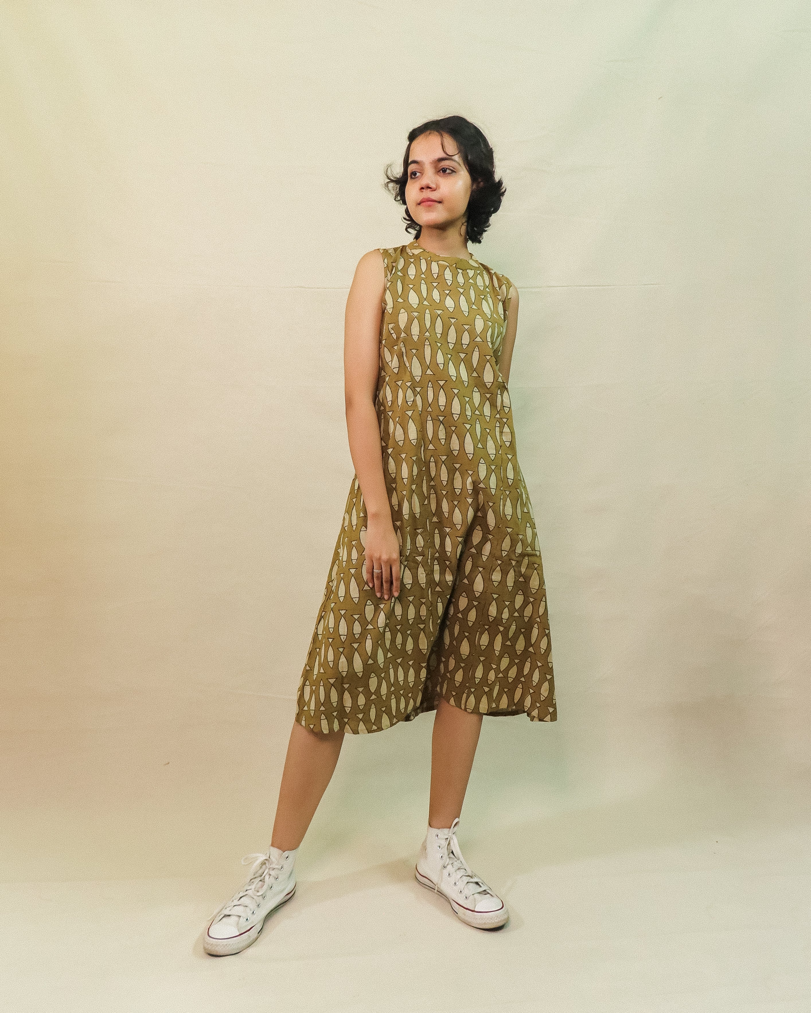 Green Fishy Dress