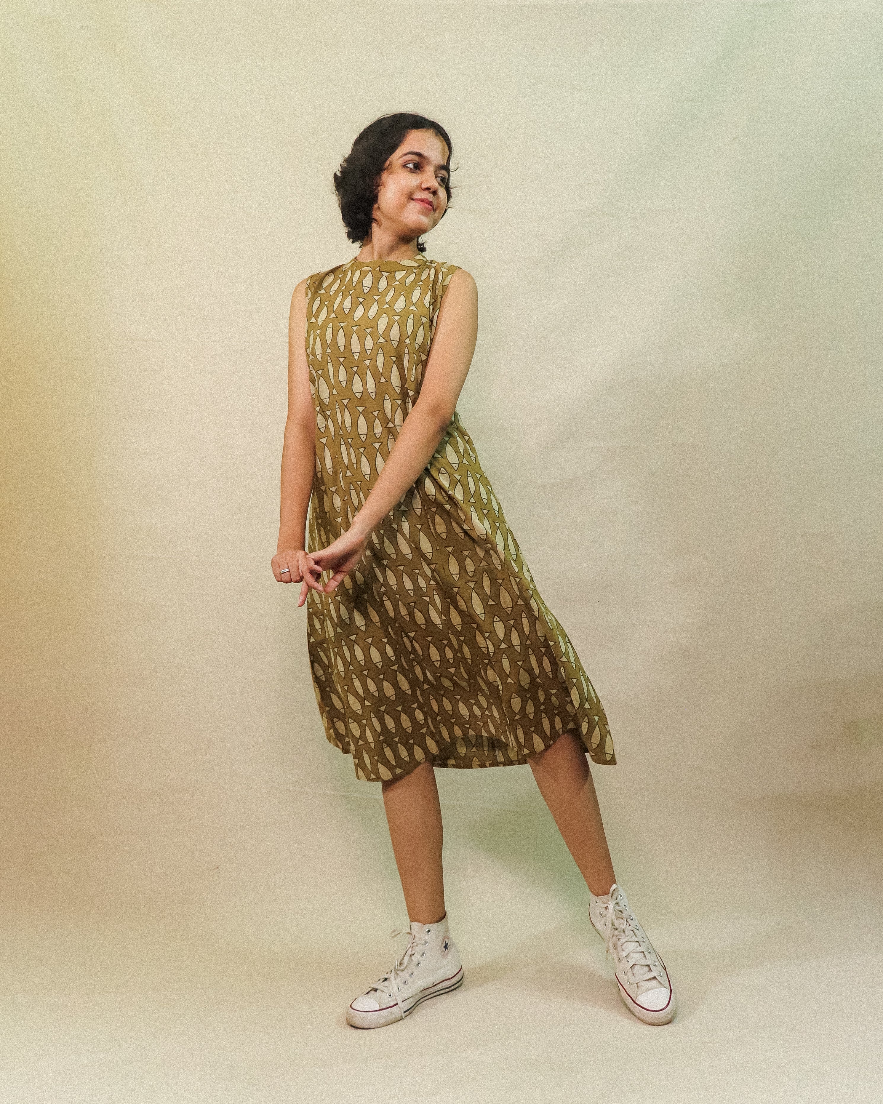 Green Fishy Dress