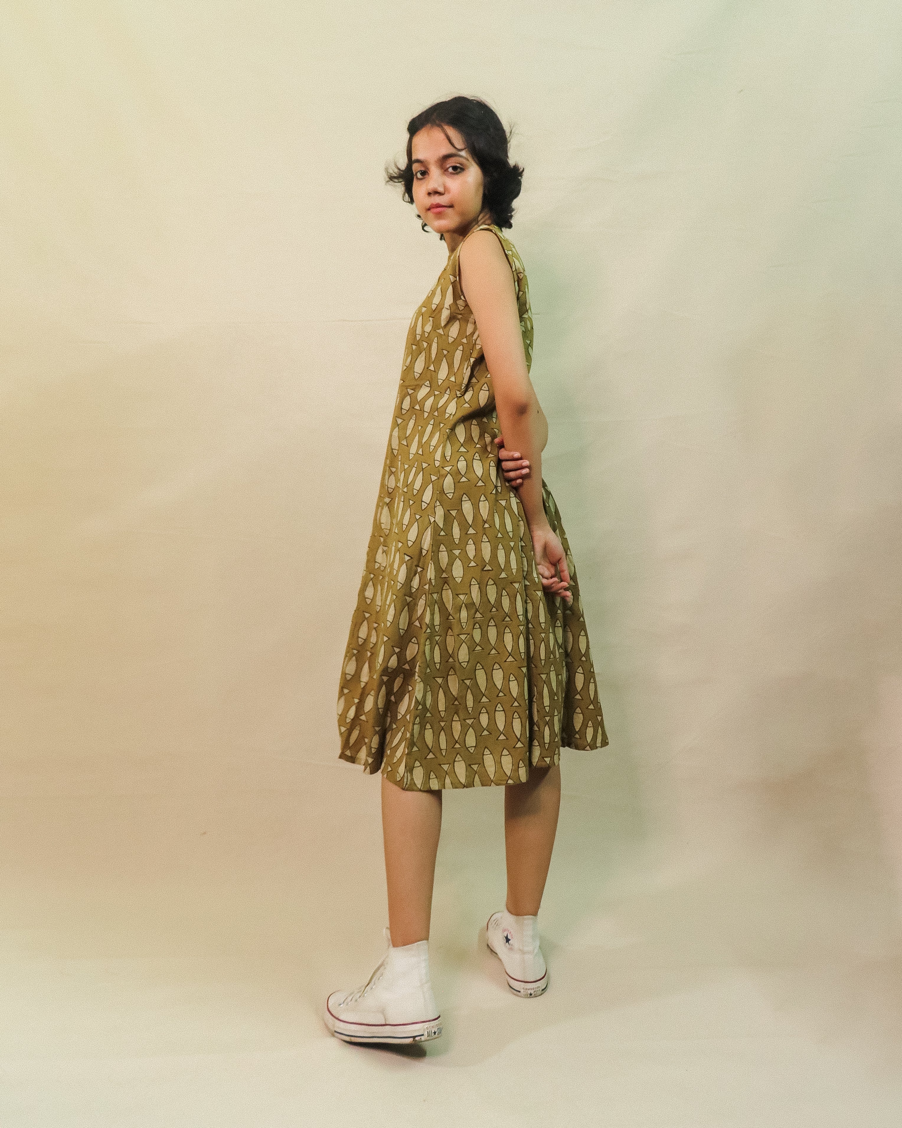 Green Fishy Dress