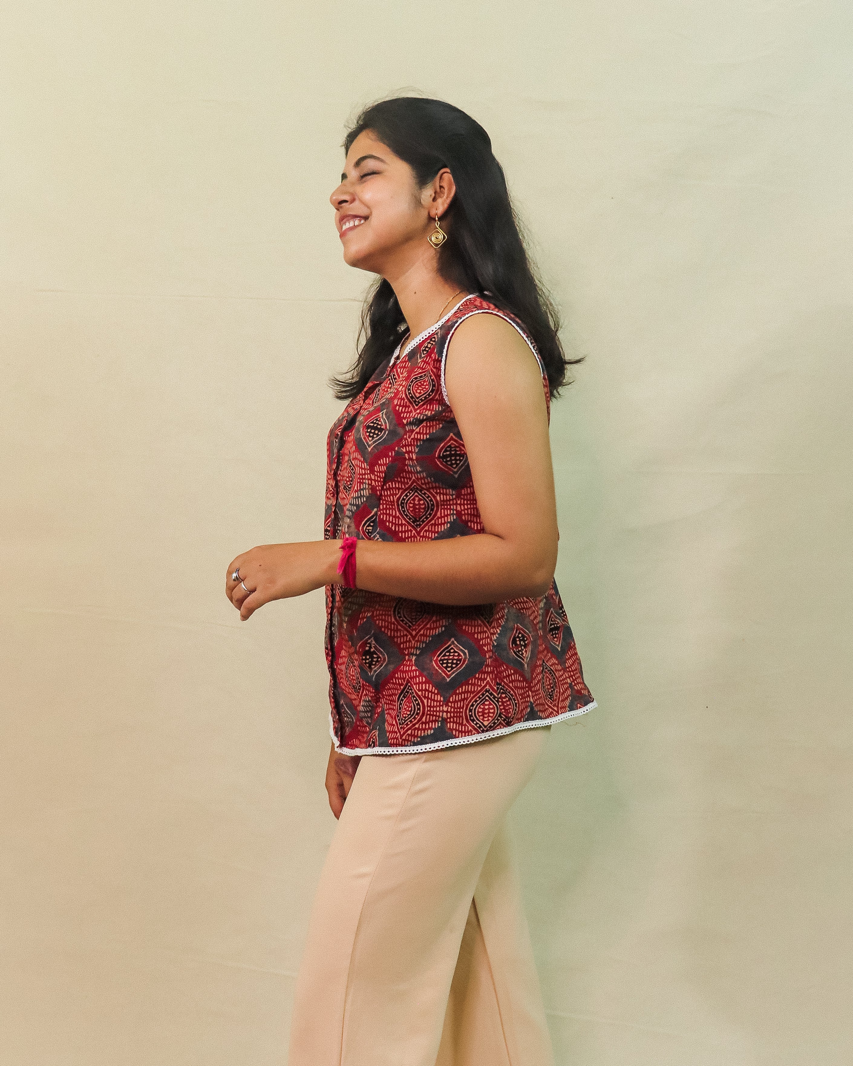 Red Amor Vest Top