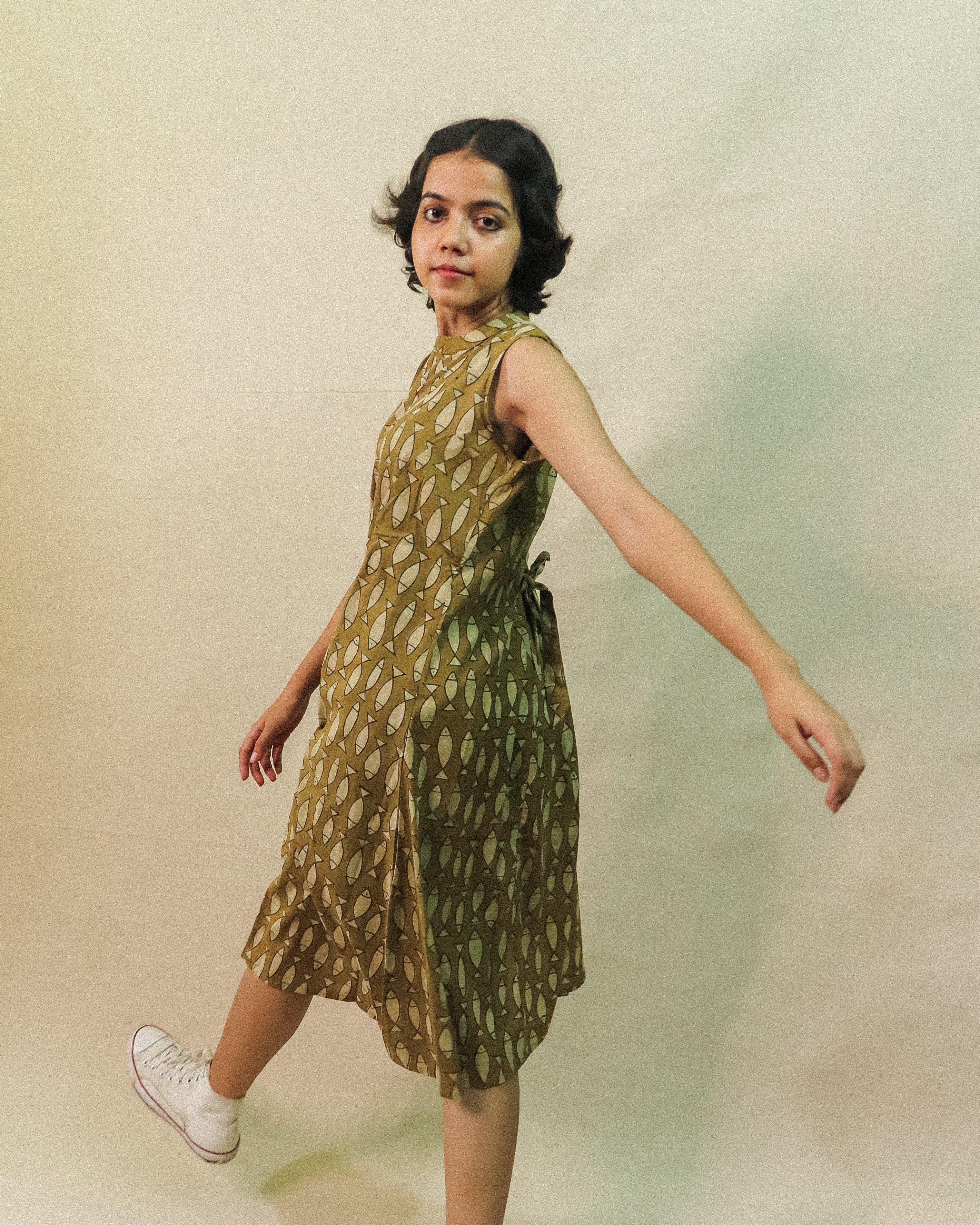 Green Fishy Dress