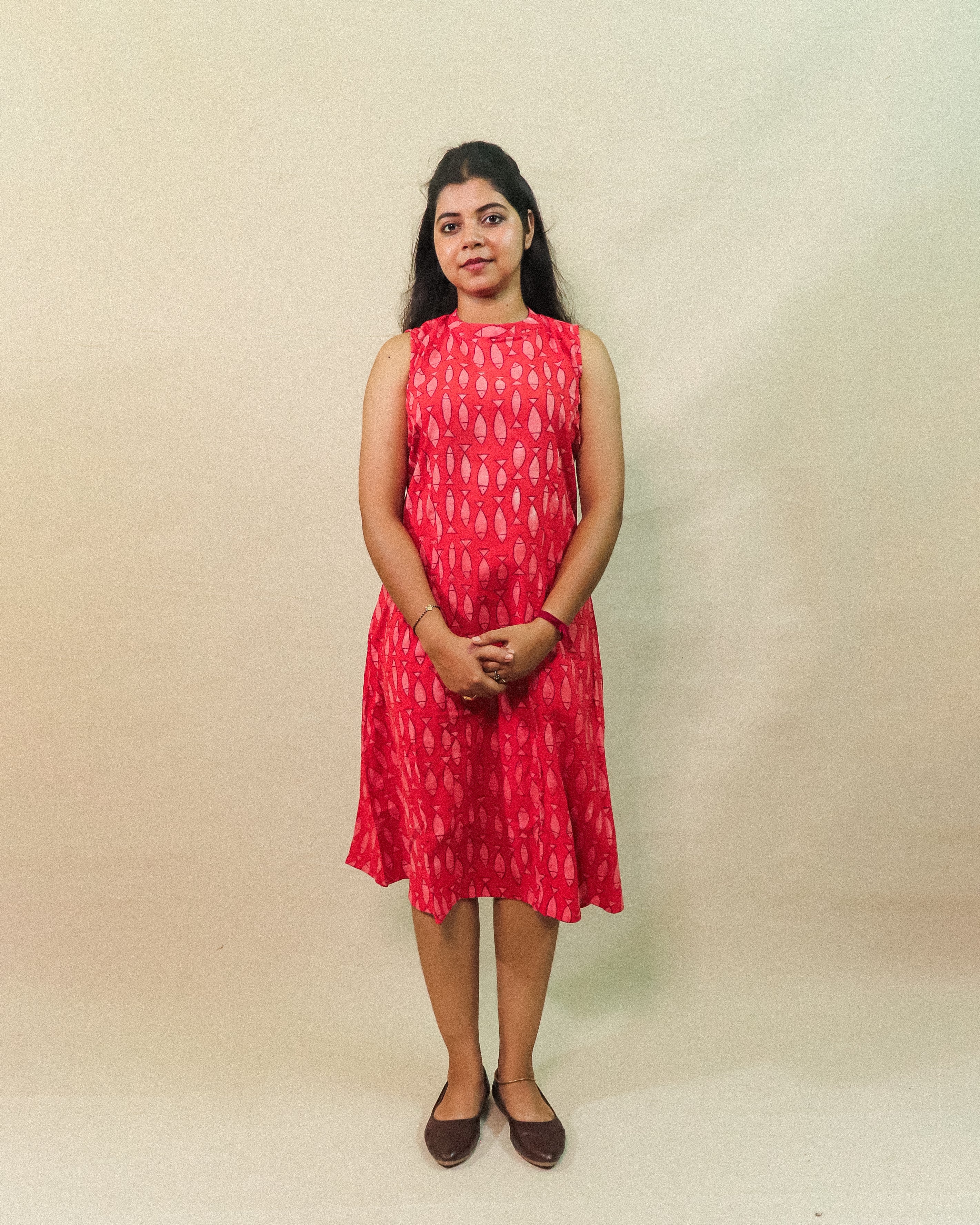 Orange Fishy Dress