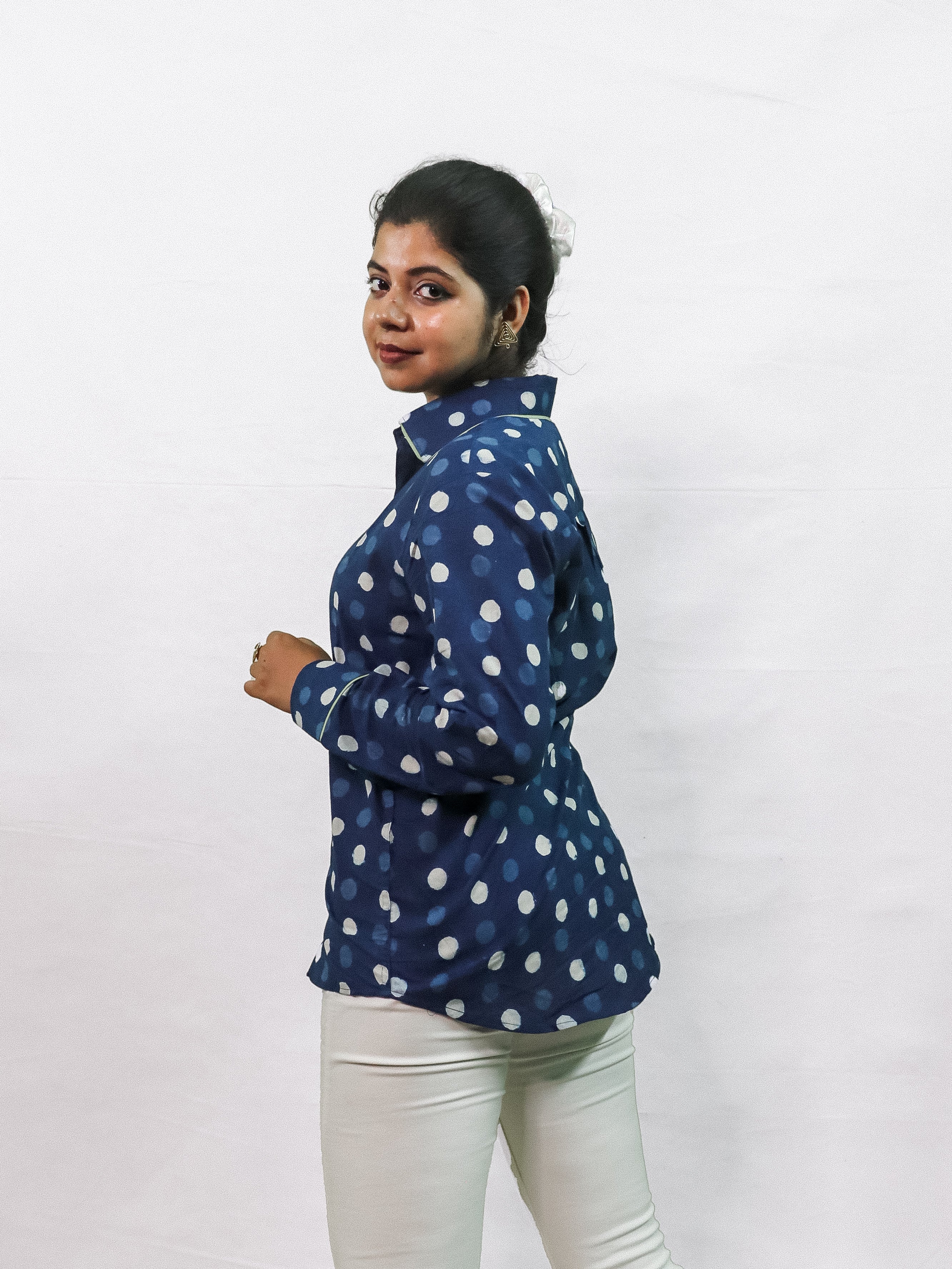 Blue Rain Swing Shirt