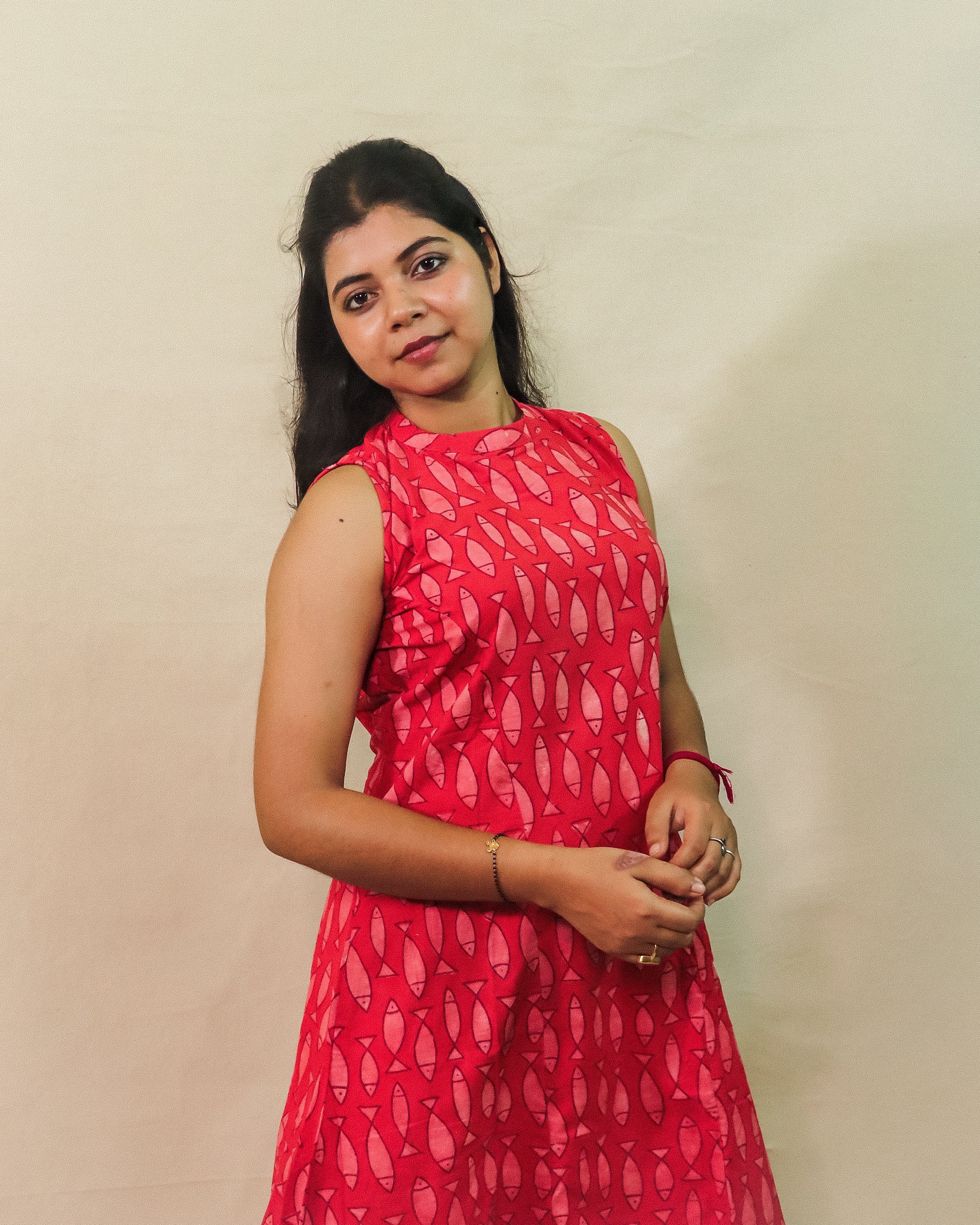 Orange Fishy Dress