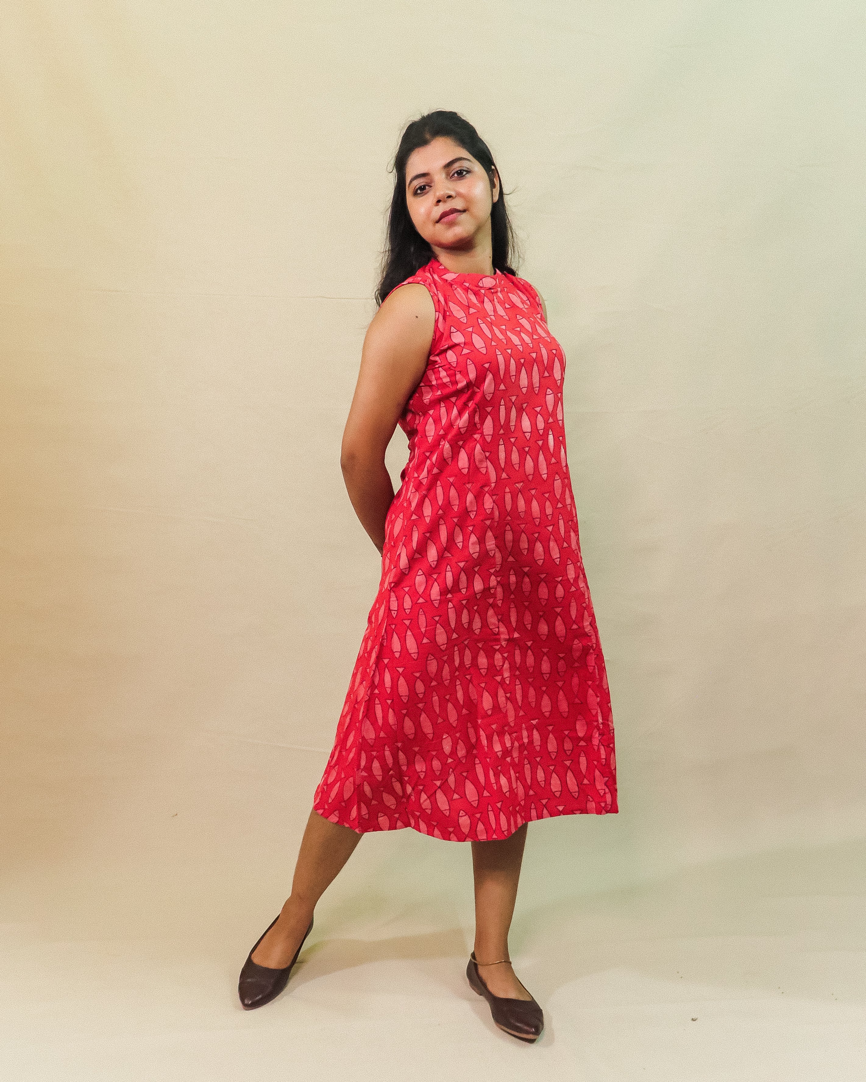 Orange Fishy Dress