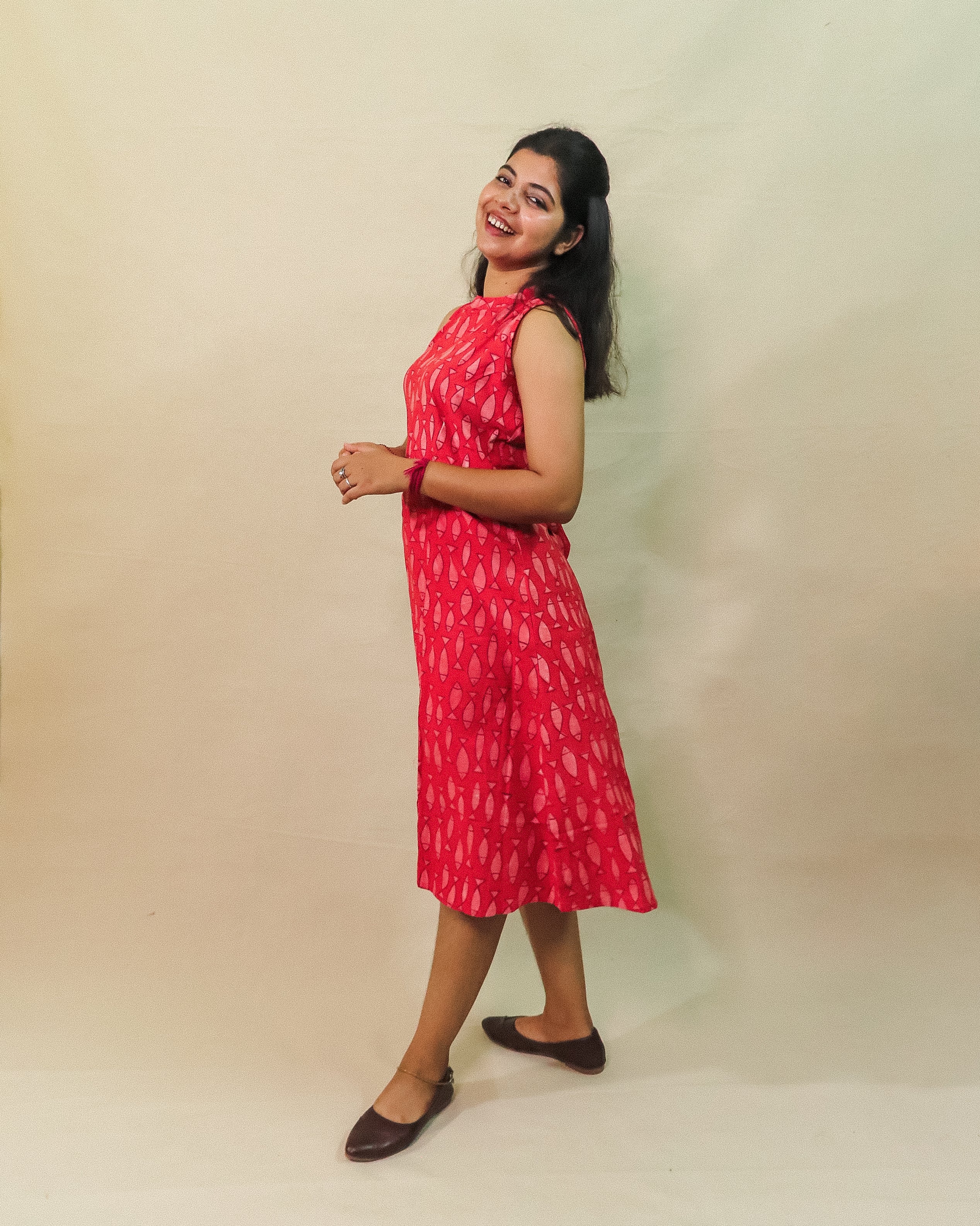 Orange Fishy Dress