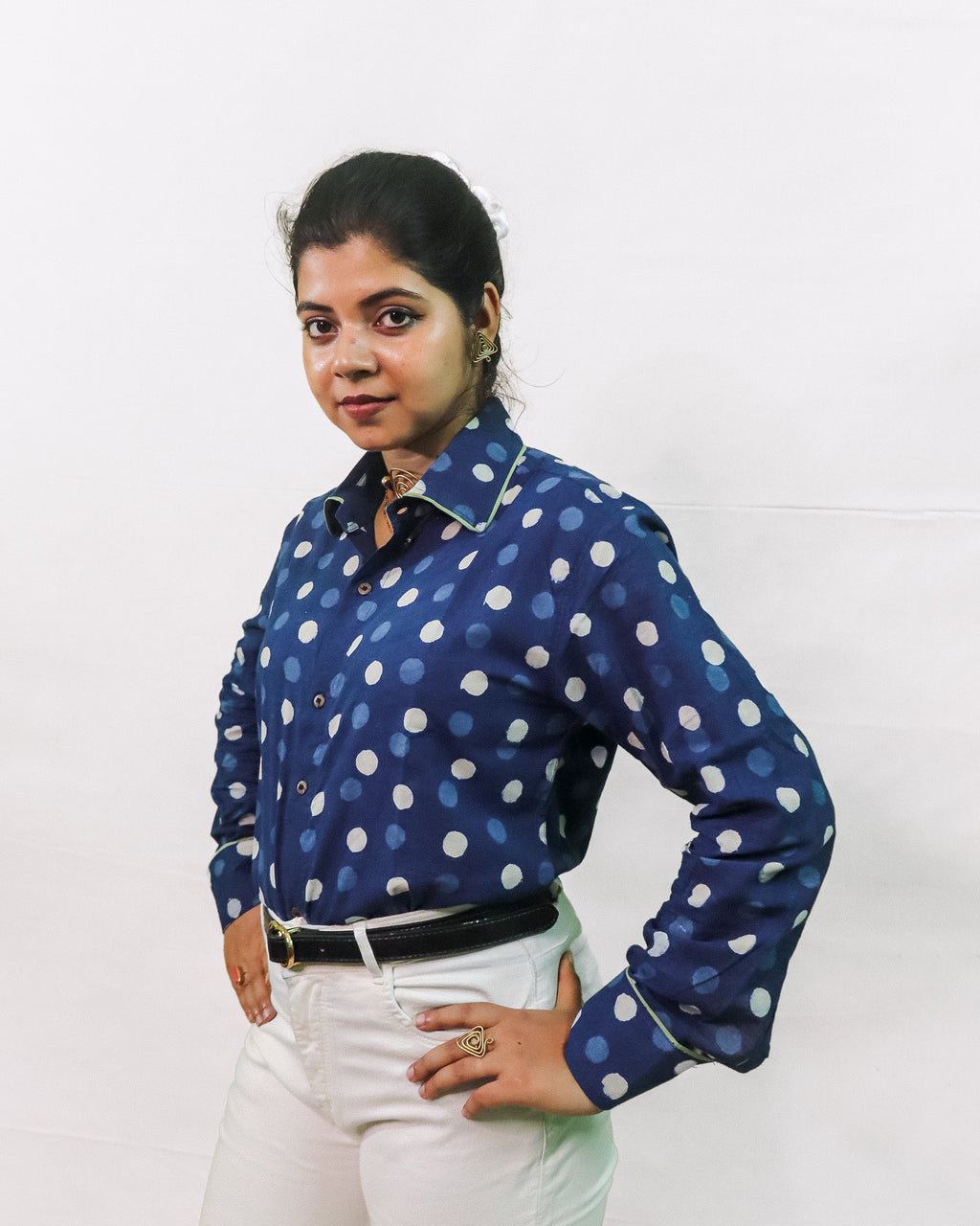 Blue Rain Swing Shirt