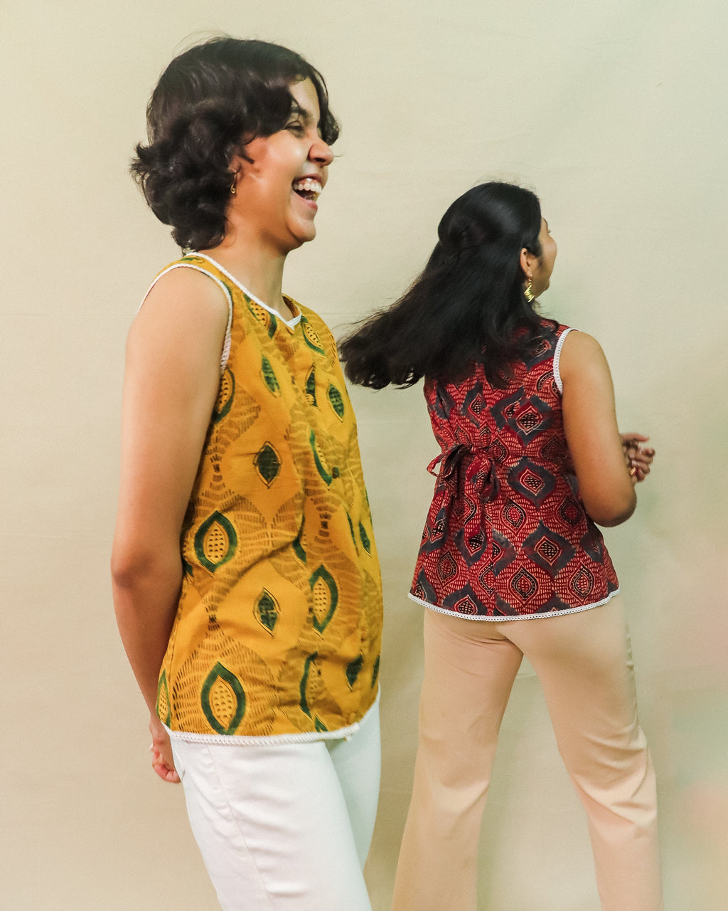 Yellow Amor Vest Top