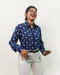 Blue Rain Swing Shirt
