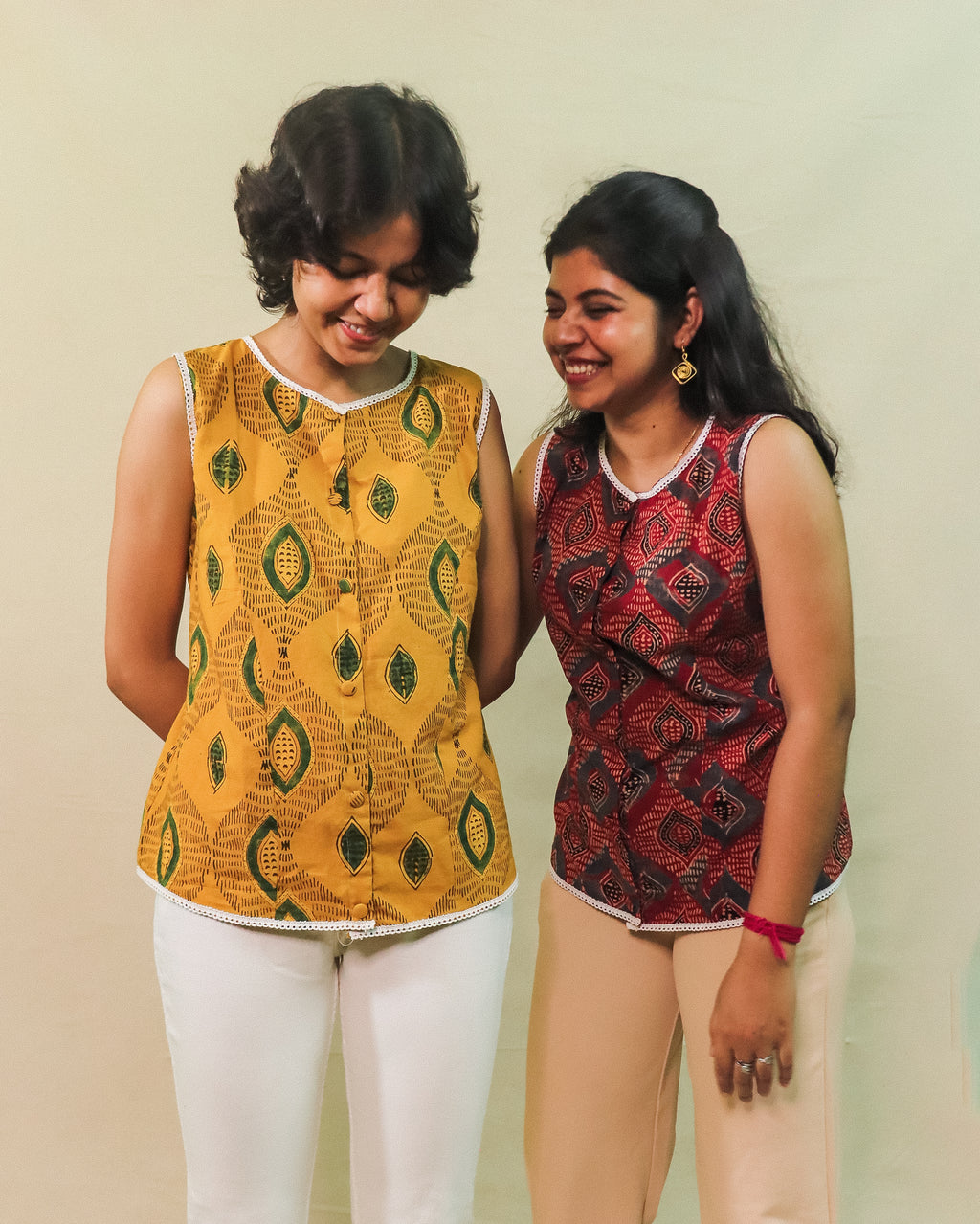 Yellow Amor Vest Top