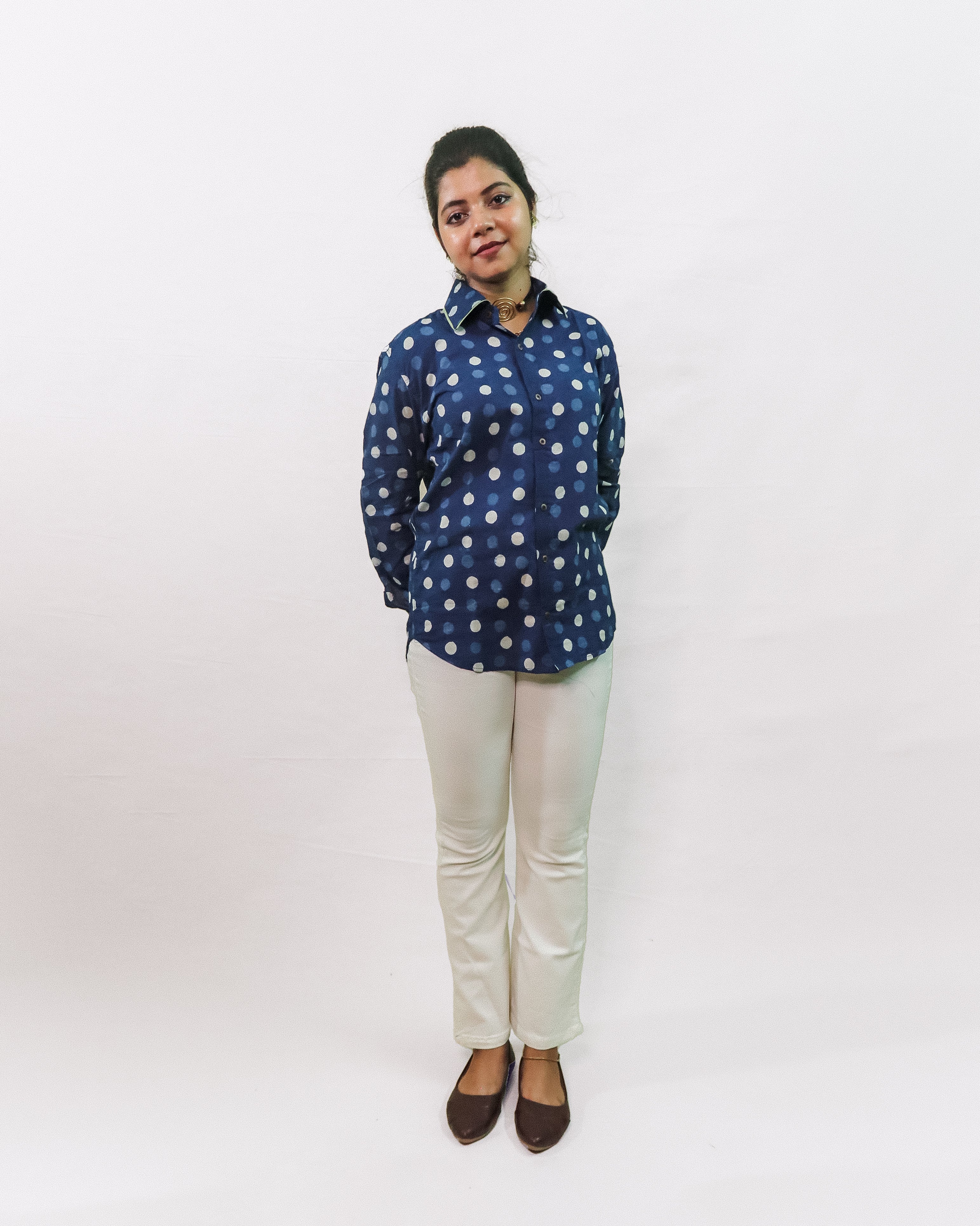 Blue Rain Swing Shirt