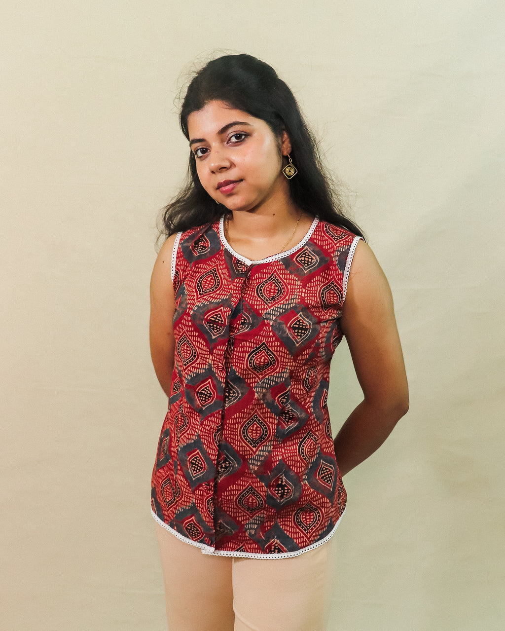 Red Amor Vest Top