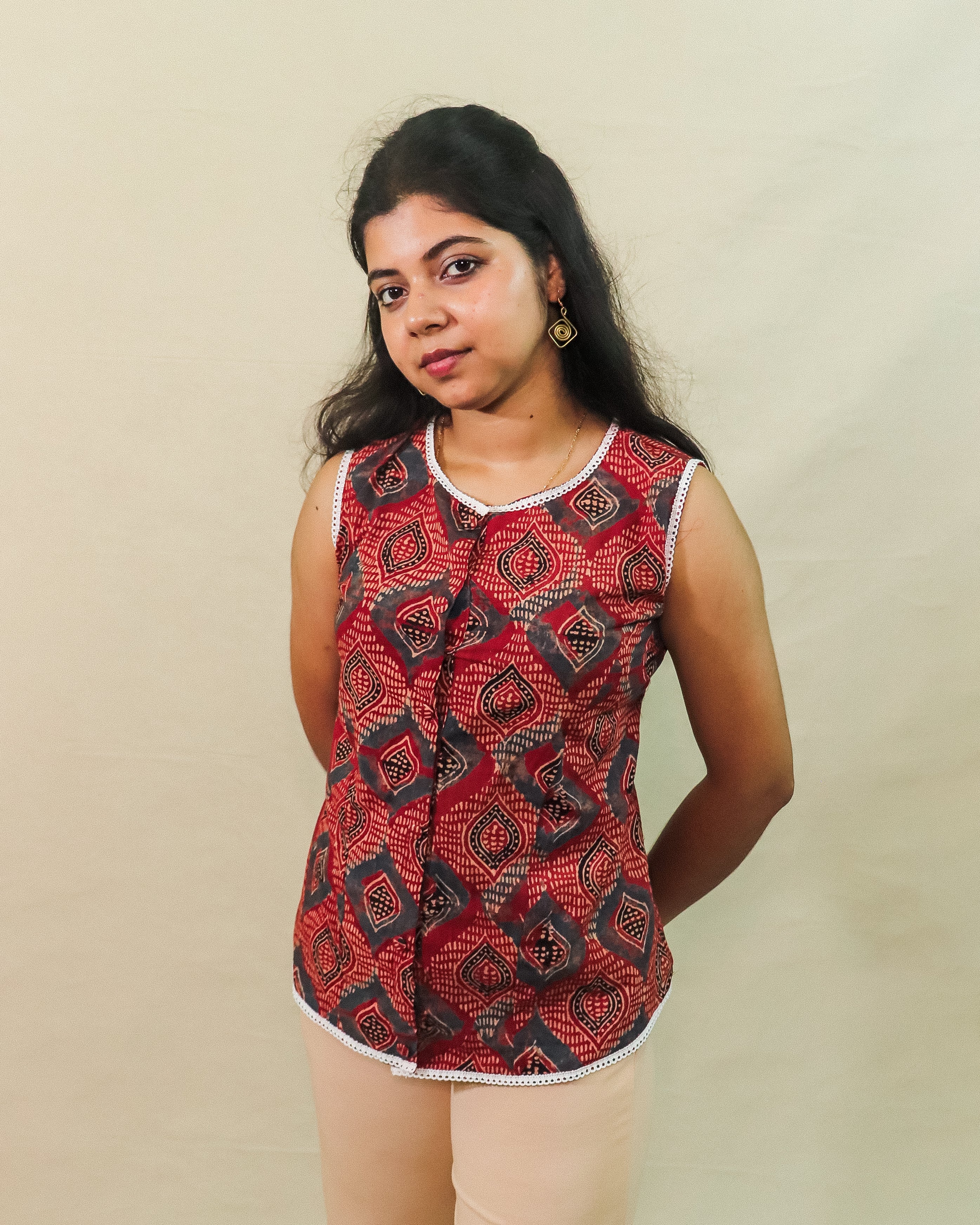 Red Amor Vest Top