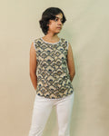 Beige Amor Vest Top