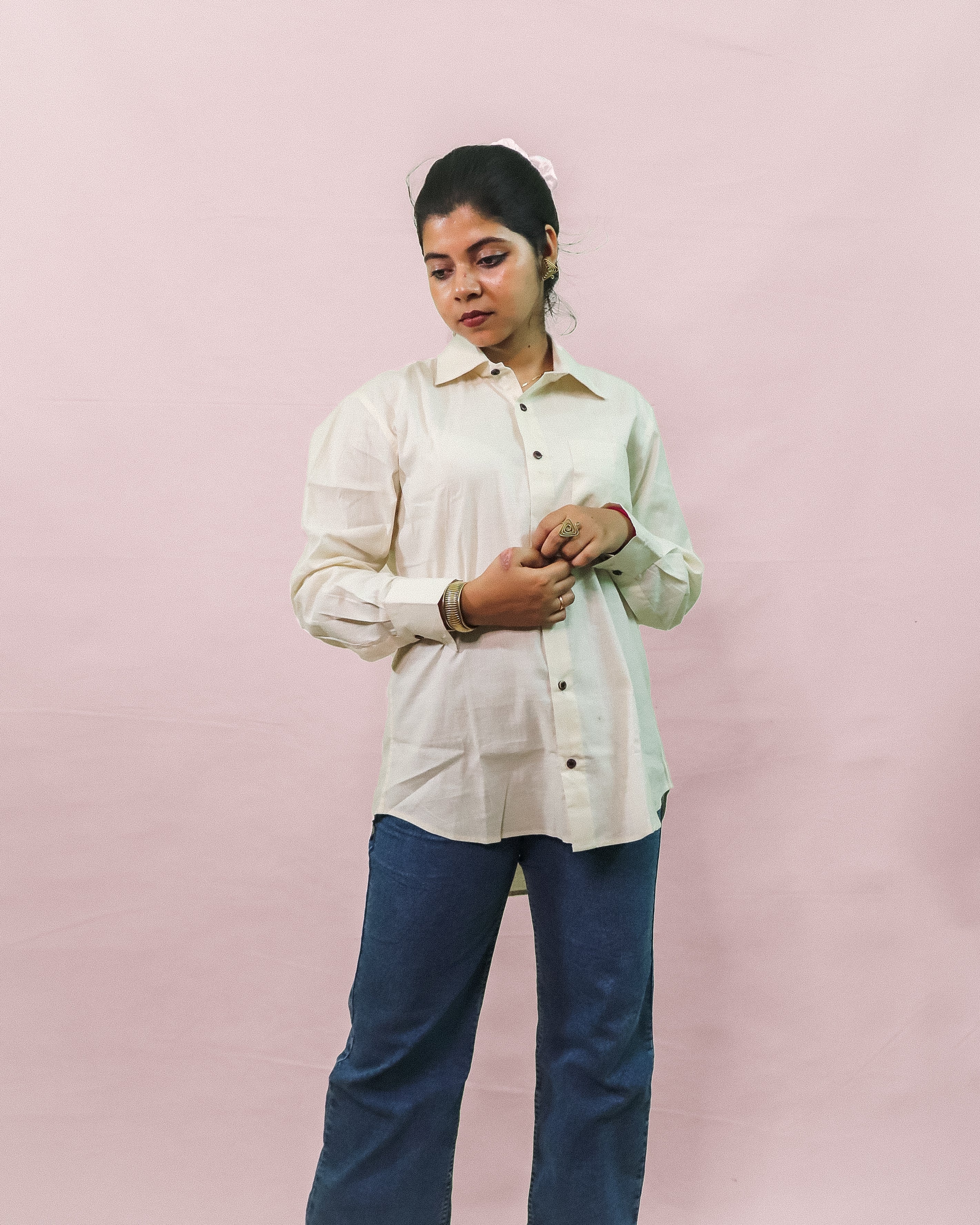 White Delight Swing Shirt