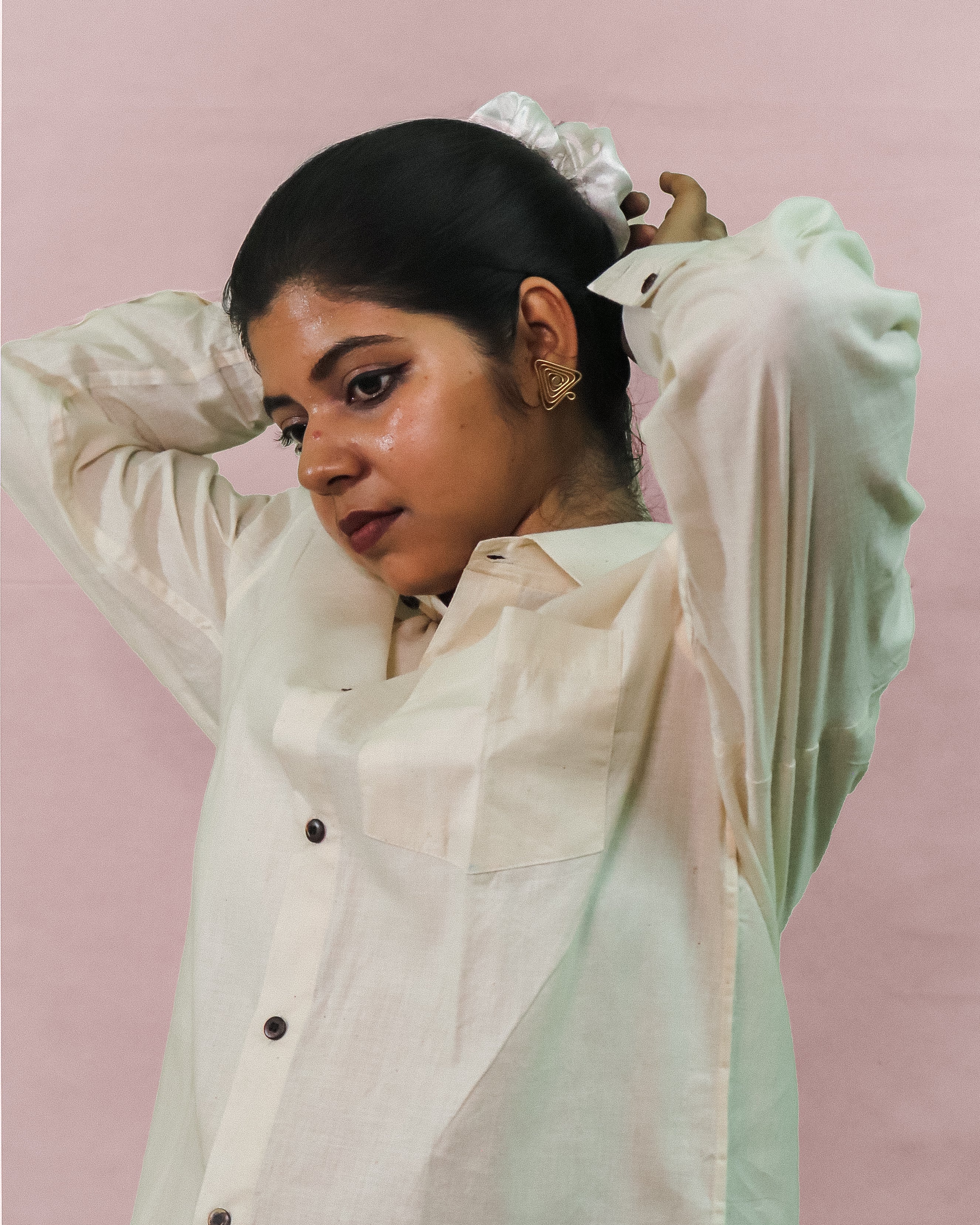 White Delight Swing Shirt