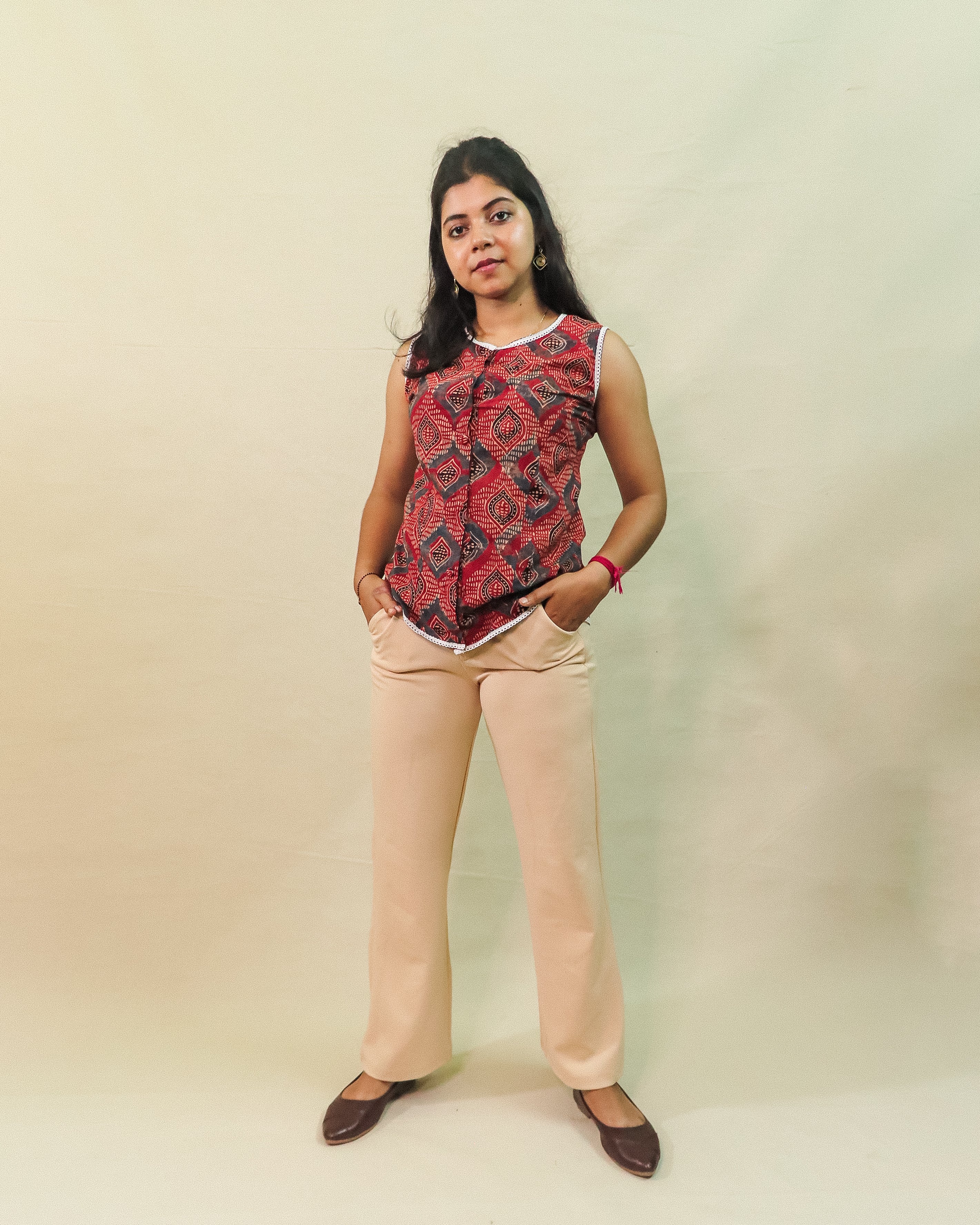 Red Amor Vest Top