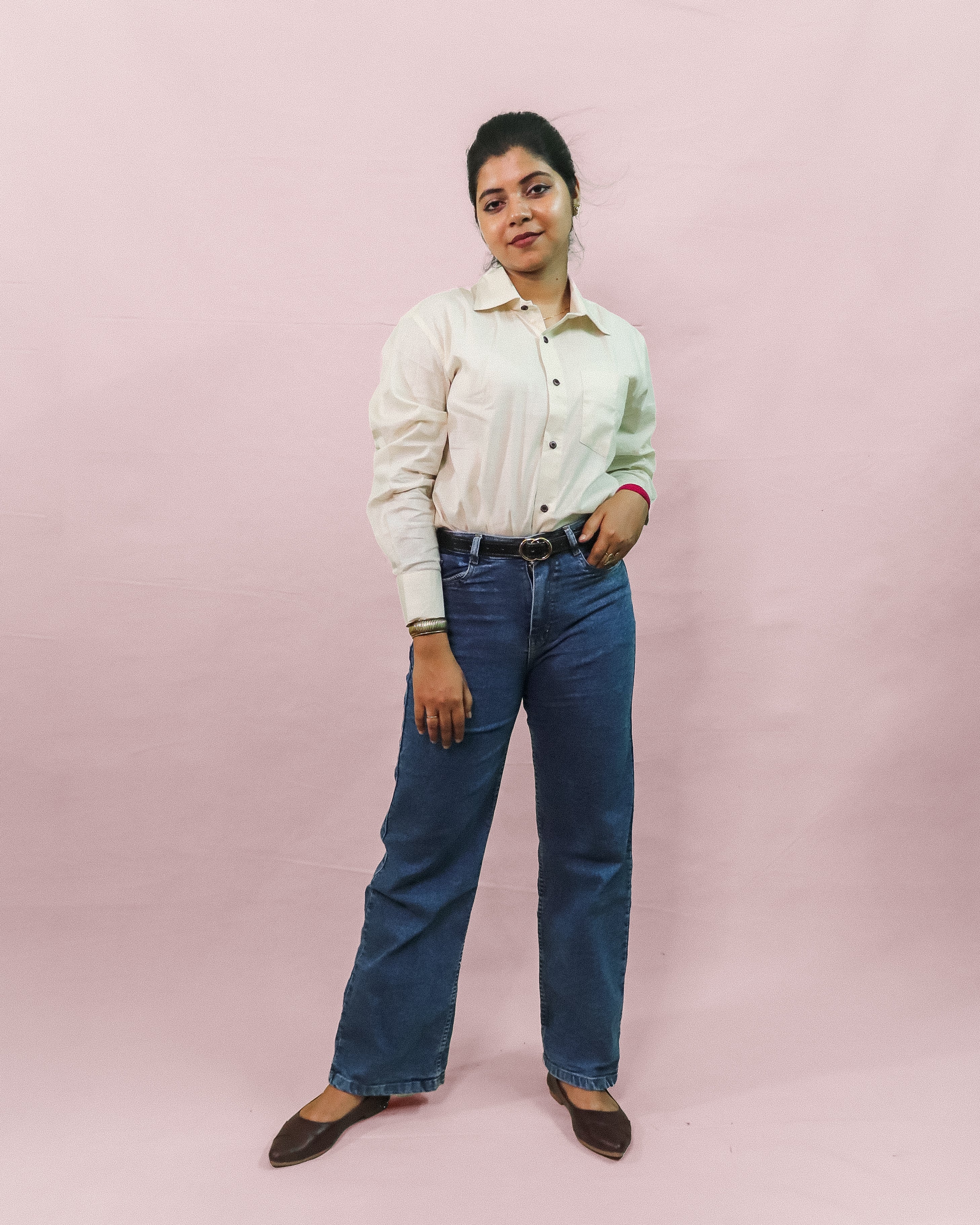 White Delight Swing Shirt