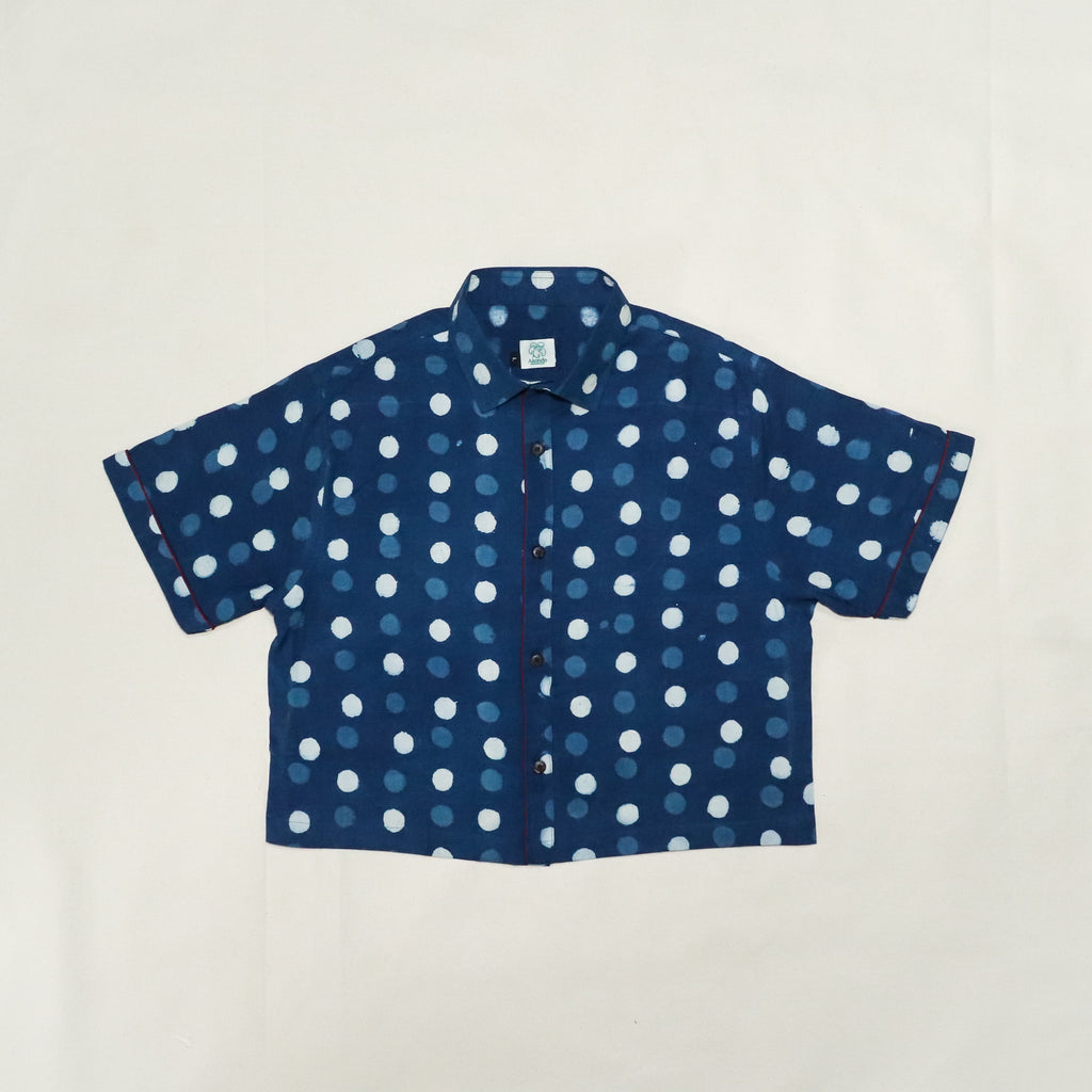 'Stream Water' Crop Top