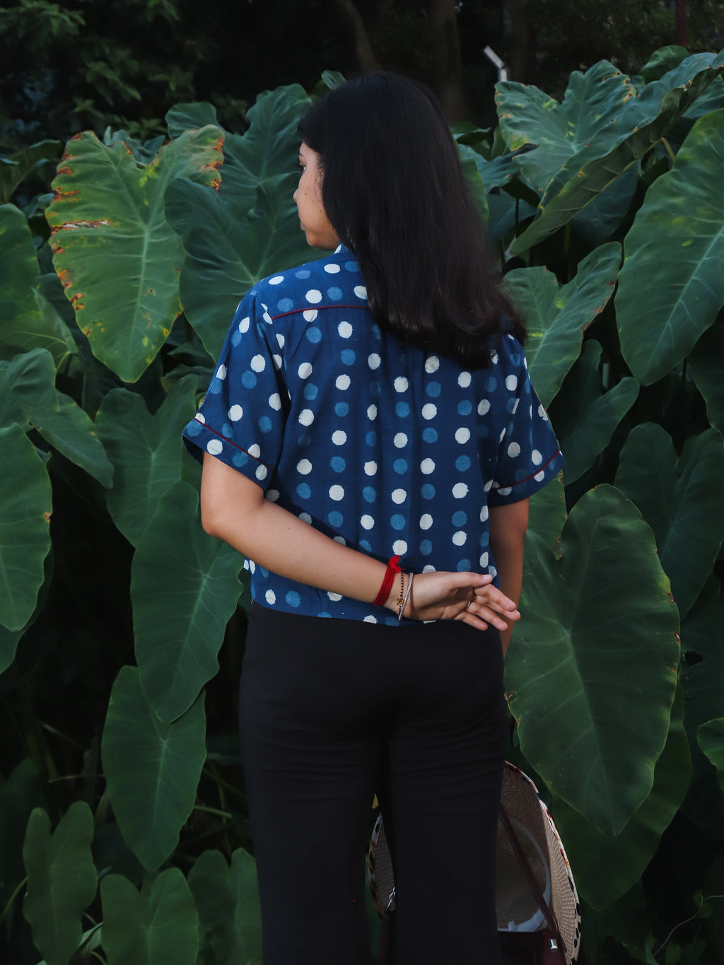 'Stream Water' Crop Top