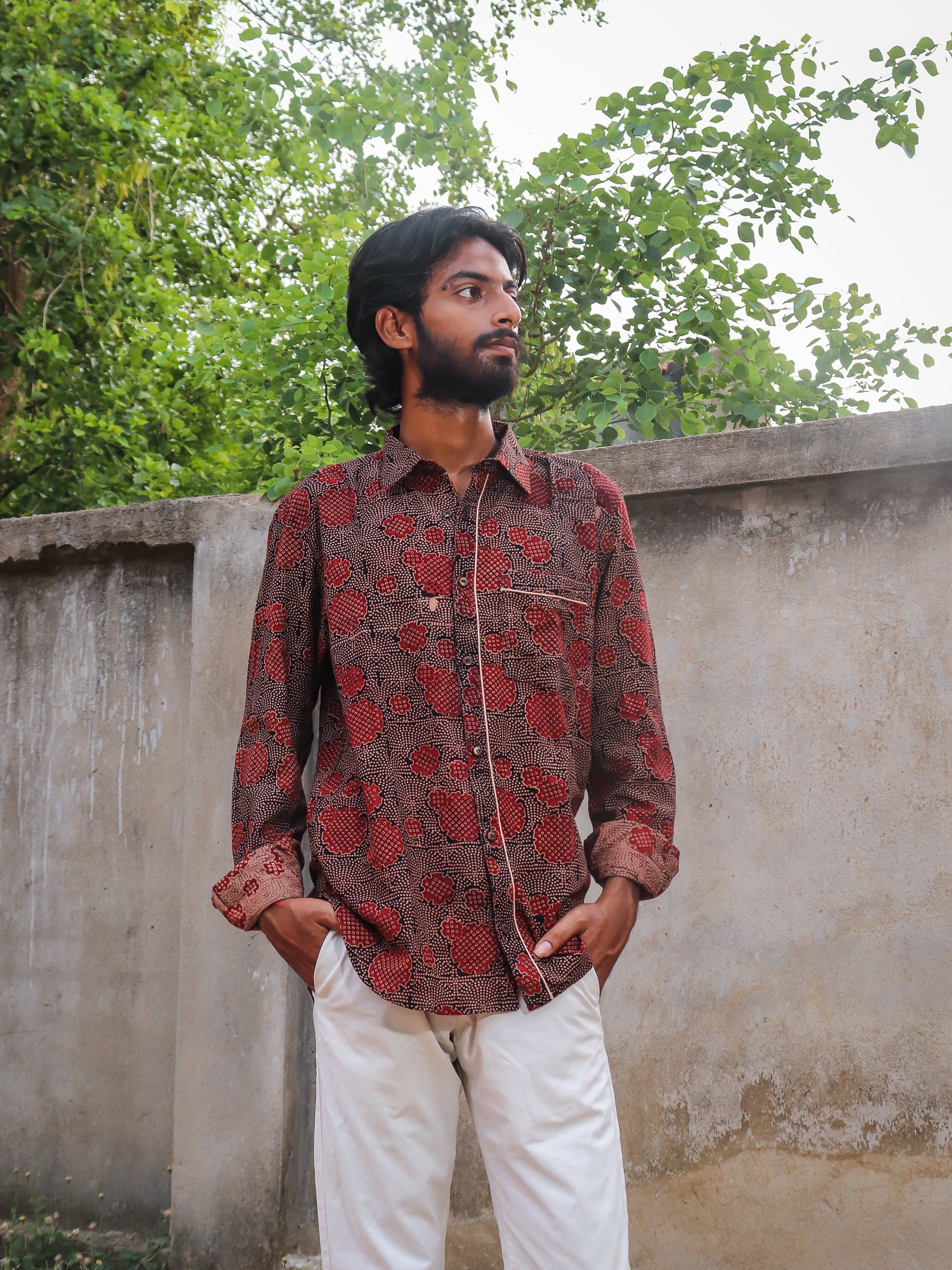 Pineapple Print Shirt