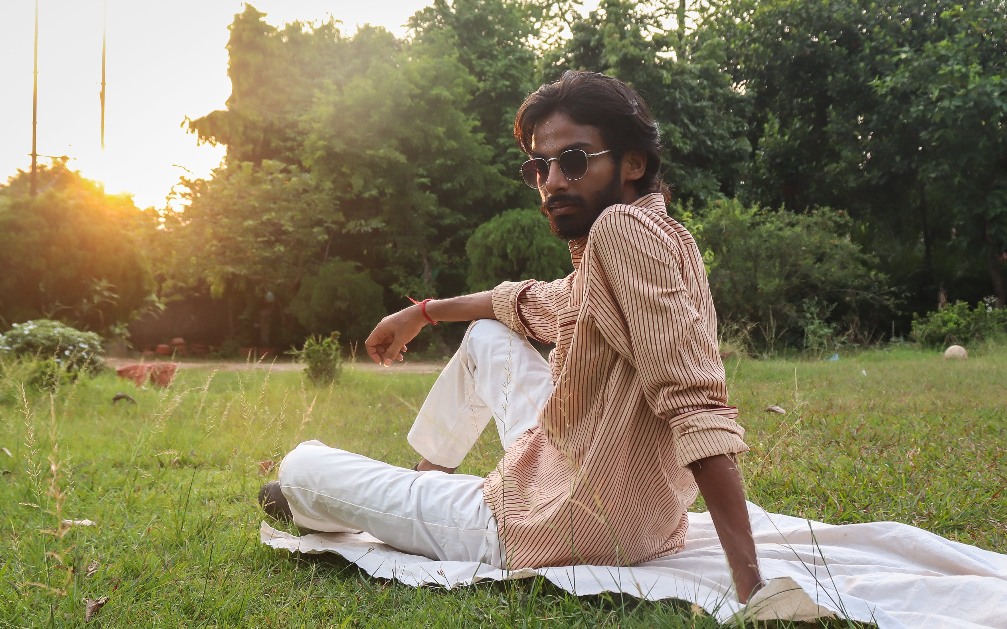 Golden Hour Stripe Shirt