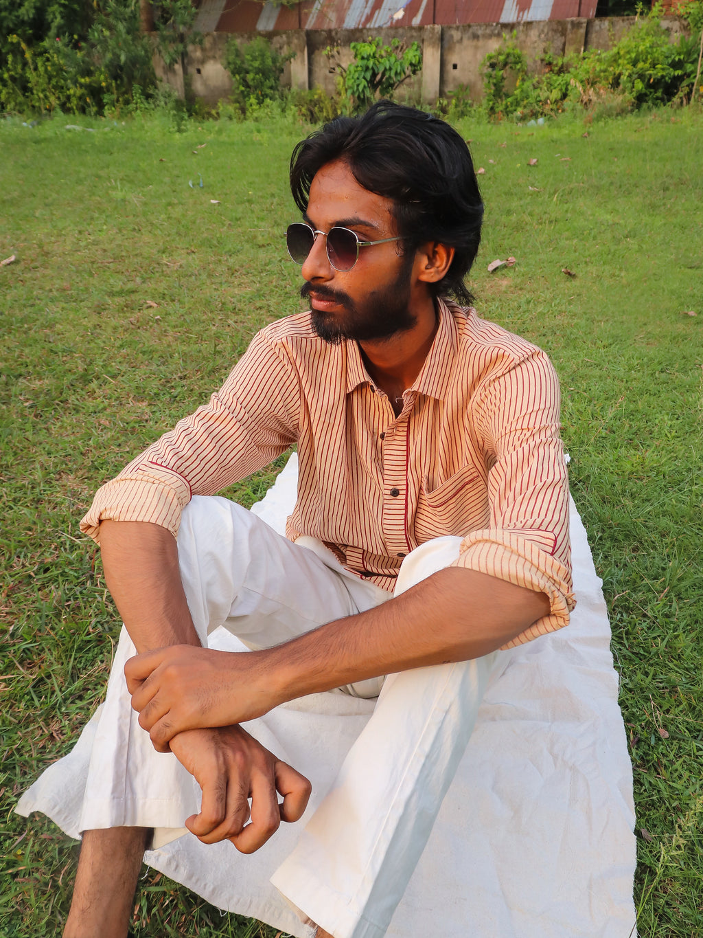 Golden Hour Stripe Shirt