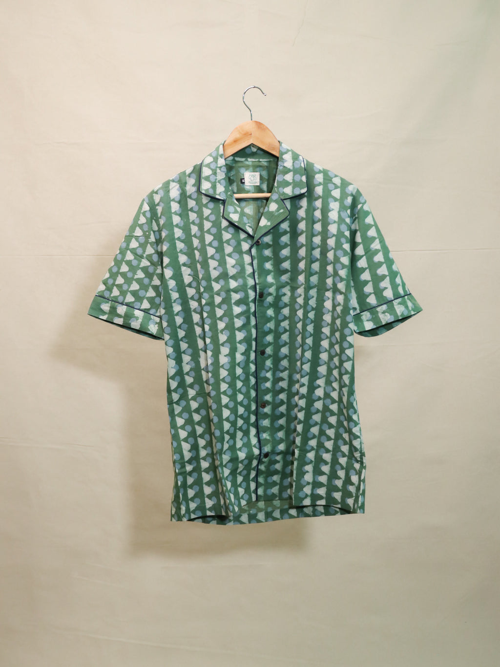 Green Mountain Cuban Collar Shirt
