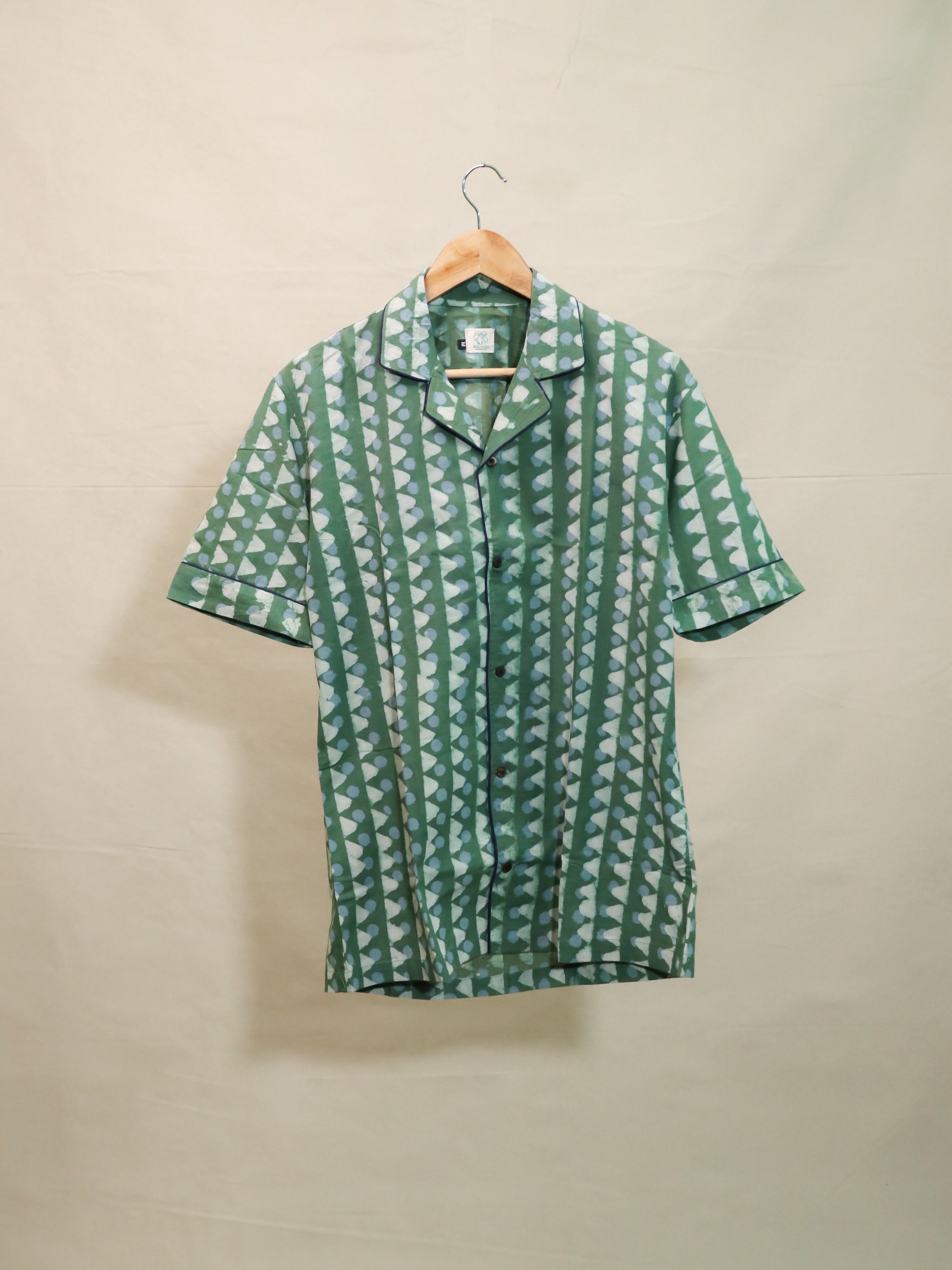 Green Mountain Cuban Collar Shirt