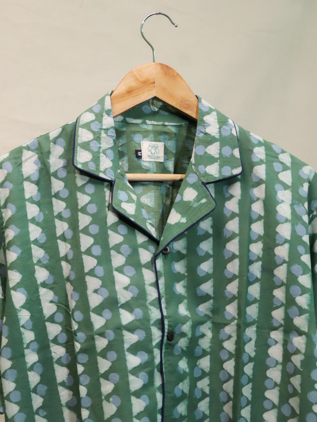 Green Mountain Cuban Collar Shirt