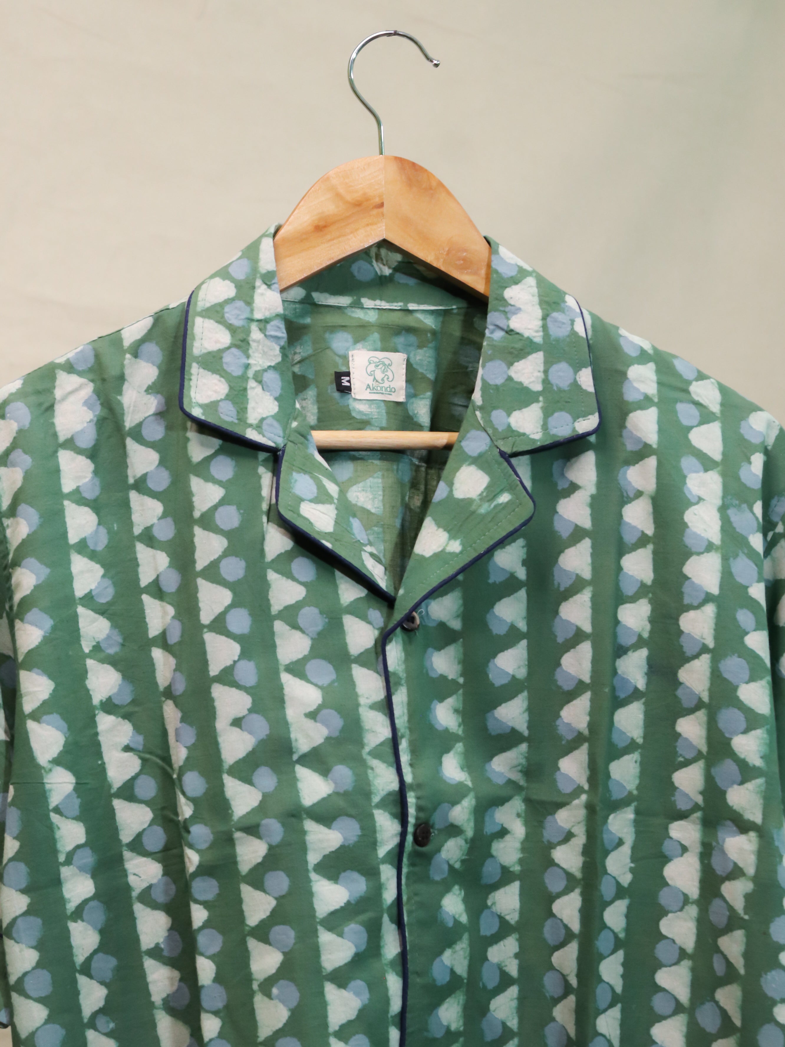 Green Mountain Cuban Collar Shirt
