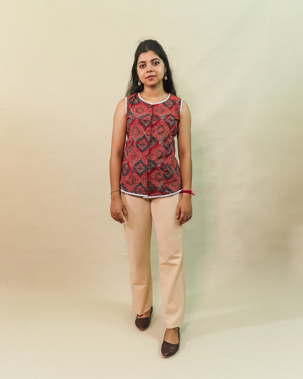 Red Amor Vest Top