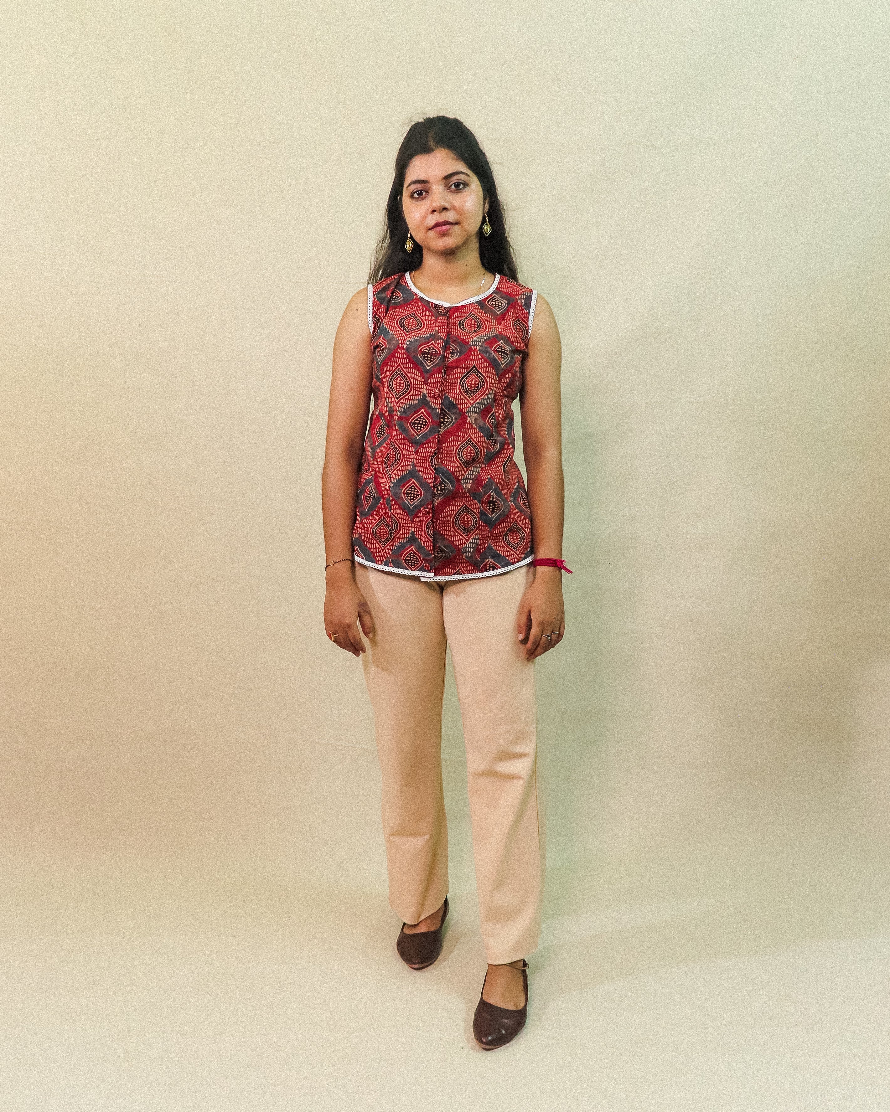 Red Amor Vest Top