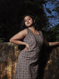 Beige Gulbahar Evening Dress